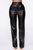 Don't See A Flaw PU Pant - Black