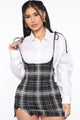 Give Me You Skirt - Black/White