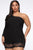 Nothing Too Serious Romper - Black