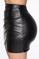 What A Siren Mini Skirt - Black