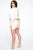Walk With Purpose Satin Ruched Mini Dress - Ivory