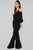 Falling For Your Charm Jumpsuit - Black