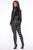 Plaid For You Leggings - Black/White