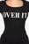 So Over It Mini Dress - Black