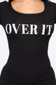 So Over It Mini Dress - Black