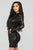 Wildest Dreams Sequin Dress - Black