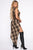 Learn From The Best Plaid Midi Dress - Brown/combo
