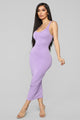 Your Needs Met Dress - Light Purple