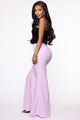 Power And Play Flare Pants - Lavender