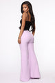 Power And Play Flare Pants - Lavender