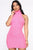 Plastic Daydream Sweater Mini Dress - Pink