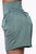 Always In Business Satin Short - Olive