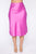 Messing With My Heart Midi Skirt - Magenta