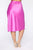 Messing With My Heart Midi Skirt - Magenta