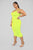 Your Needs Met Dress - Lime