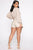 You Are The One PU Skort - Cream