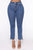 Add To Split Straight Leg Jeans - Medium Wash