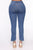 Add To Split Straight Leg Jeans - Medium Wash