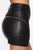 Keep It Edgy PU Mini Skirt - Black