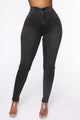 You've Got To Be Yoking Skinny Jeans - Grey