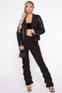 Lets Dance The Night Away Wide Pant - Black