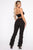 Lets Dance The Night Away Wide Pant - Black