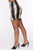 Hisss To Keep Snake Print Mini Skirt - Nude/combo