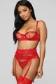 Innocent Touch 3 Piece Set - Red