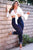 Classic High Waist Skinny Jeans - Dark Denim