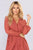Sian Chiffon Romper - Marsala