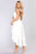 Whitney Midi Dress - White