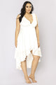 Whitney Midi Dress - White