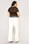 Victoria High Waisted Dress Pants - White