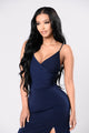 High Street Dress - Navy