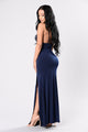 High Street Dress - Navy