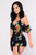 Vidette Floral Romper - Navy