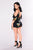 Vidette Floral Romper - Navy