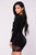 Peria Lace Romper - Black