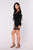 Peria Lace Romper - Black