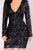 Star Is Born Sequin Dress - Navy