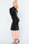 Fiona Sequin Dress - Black