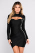 Dare To Mock Me Dress - Black