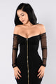 Morticia Dress - Black