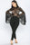 Fame Monster Lace Jumpsuit - Black