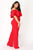 Ready To Ruffle Jumpsuit - Red