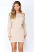 Dolman Daze Mini Dress - Khaki