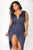 Nature Made Dress - Navy