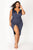 Nature Made Dress - Navy