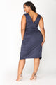 Nature Made Dress - Navy