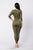 Looking For A Reaction Jumpsuit - Olive